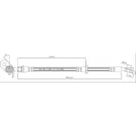 Тормозной шланг MOTAQUIP LV 2RC7A VBJ278 3557120 B69HM9