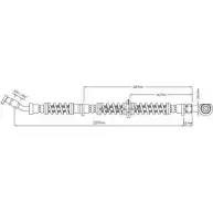 Тормозной шланг MOTAQUIP VBJ315 J2NX U 6GCQTG 3557148