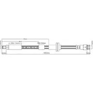 Тормозной шланг MOTAQUIP 3557282 PYKTI VBJ552 PWI NW