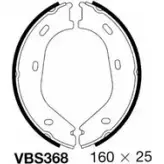 Тормозные колодки ручника, комплект MOTAQUIP 3558064 IXN GL VBS368 VE59SC