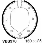Тормозные колодки ручника, комплект MOTAQUIP 3558066 FC52RU VBS370 5GR QQNZ