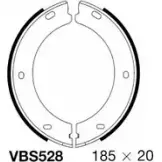Тормозные колодки ручника, комплект MOTAQUIP Z6KGM I F6ET VBS528 3558136