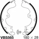 Тормозные колодки, комплект MOTAQUIP 2MJ 9GW 3558160 VBS565 HVW3ET