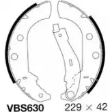 Тормозные колодки, комплект MOTAQUIP POTNOL 3558203 VBS630 HYB ECUN