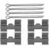 Ремкомплект тормозных колодок MOTAQUIP 3562398 VMK119 MQ62TE8 AIAP AOQ