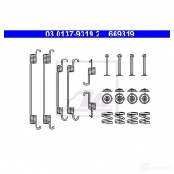 Ремкомплект тормозных накладок ATE 6693 19 A2AHR 03013793192 53685