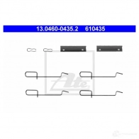 Ремкомплект колодок ATE 13046004352 7ZWKG Peugeot 206 1 (2D) Кабриолет 1.6 HDi 110 109 л.с. 2005 – наст. время 6104 35