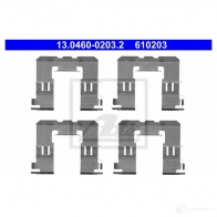 Ремкомплект колодок ATE 13046002032 Nissan Patrol S6C349E 6 10203