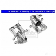 Тормозной суппорт ATE 24338416035 24 0015 ZU4A6 Volkswagen Golf 2 Хэтчбек 1.8 GTI G60 Syncro 160 л.с. 1988 – 1991