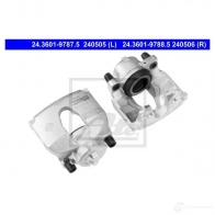 Тормозной суппорт ATE 24050 5 Renault Laguna (BG) 2 Хэтчбек 2.2 dCi (BG0F) 150 л.с. 2001 – 2006 SP66W 24360197875