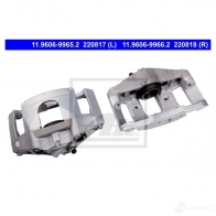 Тормозной суппорт ATE Audi A6 (C5) 2 Универсал 3.0 Quattro 220 л.с. 2001 – 2005 11960699652 2208 17 EEPW4A