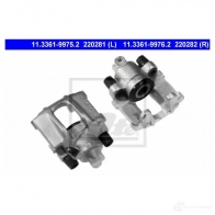 Тормозной суппорт ATE 11336199762 Peugeot 806 1 -221 Минивэн 2.0 HDI 16V 109 л.с. 1999 – 2002 22028 2 W897YHT