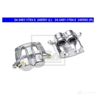 Тормозной суппорт ATE ZTCH8DQ 2405 92 24348117845 Ford Transit 6 (FA) Фургон 2.4 TDCi 137 л.с. 2004 – 2006