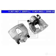 Тормозной суппорт ATE 11957198222 B9W8F 2 20580 Toyota Avensis (T220) 1 Универсал 2.0 D 4D (CDT220) 110 л.с. 1999 – 2003