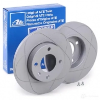 Тормозной диск ATE 5 12106 59283 24031201061 0D357V - Изображение 2