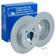 Тормозной диск ATE 4 09154 57615 24010901541 X43HUE - Изображение 2