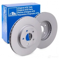 Тормозной диск ATE F57BR 58488 424 161 24012401611 - Изображение 2