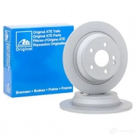 Тормозной диск ATE 4 10280 EUE6M1 24011002801 57746 - Изображение 2