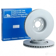 Тормозной диск ATE D395S0 58897 24013001161 43 0116 - Изображение 2
