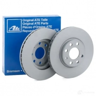 Тормозной диск ATE E9D9T 24012401661 58493 424 166 - Изображение 2