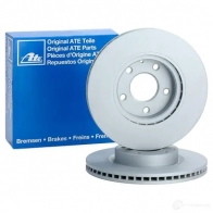 Тормозной диск ATE 58647 U2EL8C 42520 8 24012502081 - Изображение 2