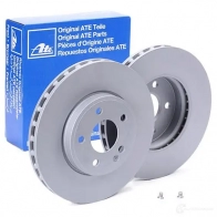 Тормозной диск ATE 4282 76 24012802761 58868 OE8KK - Изображение 2