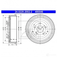 Тормозной барабан ATE 3UIWJ6Z 59219 24022520022 48 0046 - Изображение 5