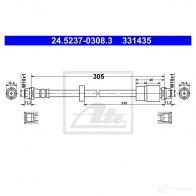 Тормозной шланг ATE 24523703083 M51GB 62650 3 31435 - Изображение 7