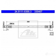 Тормозной шланг ATE 24511103003 KER06TZ Renault Logan (KS) 1 Универсал 1.5 dCi 90 л.с. 2011 – 2025 3 30407