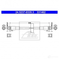 Тормозной шланг ATE Q7KTKE9 3314 62 24523703353 Audi A6 Allroad