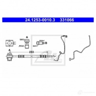 Тормозной шланг ATE 3310 66 MC8I8W 24125300103 59807 - Изображение 7