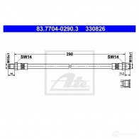 Тормозной шланг ATE PF4UIQ0 330 826 63646 83770402903