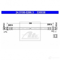 Тормозной шланг ATE 33003 8 62274 O4HVV 24510802663