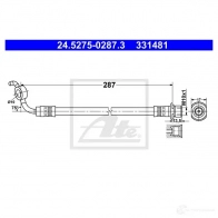 Тормозной шланг ATE 33 1481 B5FH9RP 1193360251 24527502873