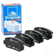 Тормозные колодки, комплект ATE 603939 56345 13046039392 2 0775 - Изображение 2