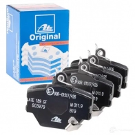 Тормозные колодки, комплект ATE 2199 9 23001 13046039792 56380 - Изображение 2