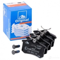 Тормозные колодки, комплект ATE 602864 56171 20 961 13046028642 - Изображение 2