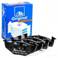 Тормозные колодки, комплект ATE 2186 6 56897 21868 13046071002 - Изображение 3