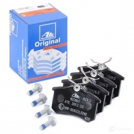 Тормозные колодки, комплект ATE 602860 2 3554 56167 13046028602 - Изображение 2