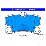 Тормозные колодки, комплект ATE 13046048762 YRONN IE Porsche 911 (997) 4 Купе 3.6 GT2 RS 620 л.с. 2010 – 2012