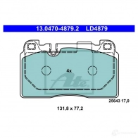 Тормозные колодки, комплект ATE LD4879 2564 3 13047048792 57228 - Изображение 5