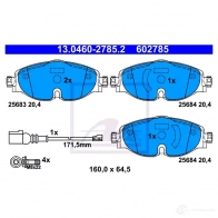 Тормозные колодки, комплект ATE 57151 2568 3 13047027852 25684 - Изображение 3