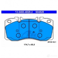 Тормозные колодки, комплект ATE 604828 13046048282 29 122 56450