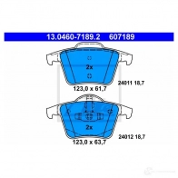 Тормозные колодки, комплект ATE 24 011 24012 13046071892 Volvo XC90