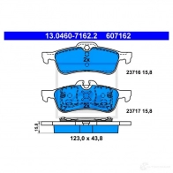 Тормозные колодки, комплект ATE 23717 56946 237 16 13046071622 - Изображение 5