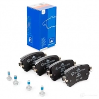 Тормозные колодки, комплект ATE A HF5DV 1437945126 13046026322 - Изображение 2