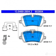 Тормозные колодки, комплект ATE 1193350706 2572 0 13046026042 602604 - Изображение 3