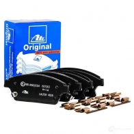 Тормозные колодки, комплект ATE 25035 13046072632 57043 250 34 - Изображение 3