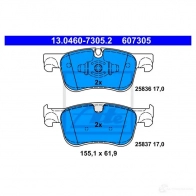 Тормозные колодки, комплект ATE 2 5836 13046073052 25837 57081 - Изображение 3