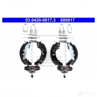 Барабанные тормозные колодки, комплект ATE 53706 680 617 SAEUT4X 03042006173 - Изображение 8